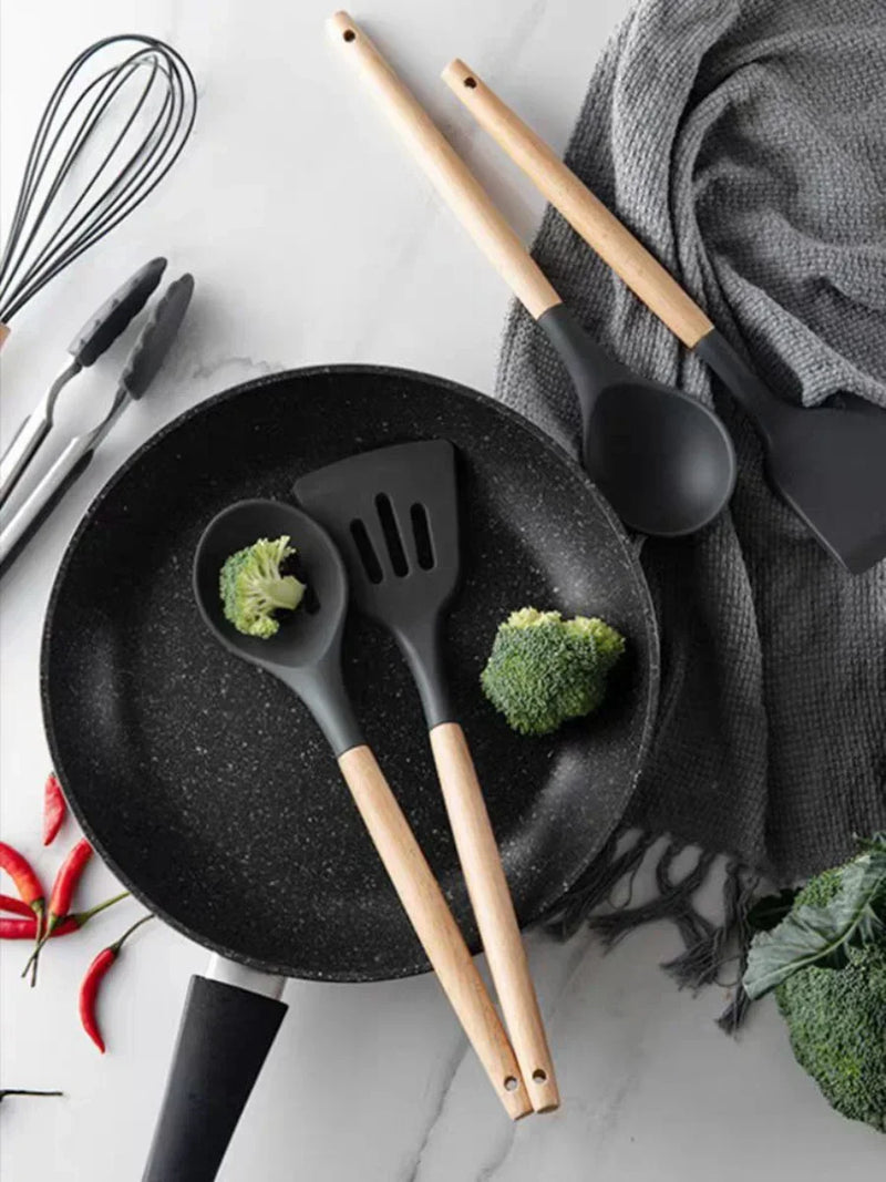 KIT Cozinha Conjunto com 12 peças Jogo de Utensilio Culinário