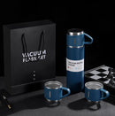 Vacuum Bottle Kit Garrafa Térmica Inox 500ml + Xícaras Bebidas Fria ou Quente