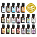 Kit com 5 Essências Concentradas de 15ml para Umidificador com Base de Água