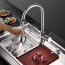 Adaptador de Torneira Universal com Rotação 360°, Modos de Jato e Economia de Água.