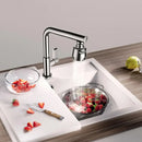 Adaptador de Torneira Universal com Rotação 360°, Modos de Jato e Economia de Água.